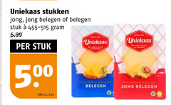  uniekaas kaas 500 stukken jong belegen stuk kilo v.a. 