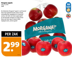  appels 10 morgana zak kilo cent hollandse appel verfrissend haar gebalanceerde zoete verkwikkende sappigheid tropische aroma bite hernieuwde energie dag balans sappig zoet precies extremely juicy nederlandse nl bodem 