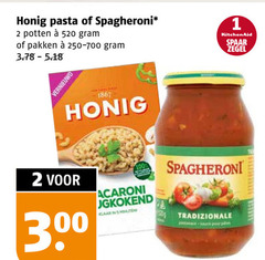  spagheroni honig pastasaus pasta 1 2 100 300 1867 potten pakken kitchenaid spaar zegel vernieuwd macaroni klaar minuten tradizionale 