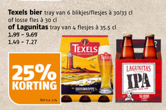  texels speciaalbieren 4 6 25 30 bier tray blikjes 33 fles lagunitas liter v.a. skuumkoppe 