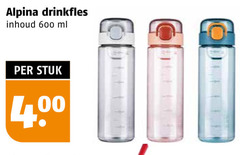  drinkfles 600 alpina inhoud ml stuk 