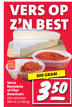  filet americain brie 2 10 150 300 350 vers best verse roombrie 