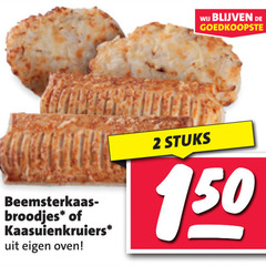  broodjes 2 150 beemsterkaas oven stuks 