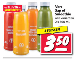  vruchtensap fruitsmoothie 2 500 vers sap verse ananas sinaasappel smoothie ml flessen 