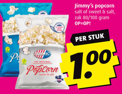  popcorn 100 original sweet salt zak 80 stuk 