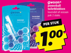  gwoon toiletblok 2 frisse wc oceaan lavendel blokken powerball toiletblokken pak stuks stuk 