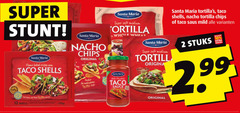  santa maria maaltijdsaus taco maaltijdmix tortilla 2 10 12 super flame baked crispy shells nacho chips original soft medium whole wheat sauce origina saus mild stuks 