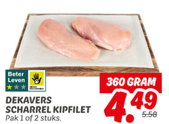  kipfilet 1 2 360 beter leven bescherming dekavers scharrel pak stuks 