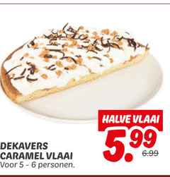  vlaai dekavers caramel personen halve 5 99 