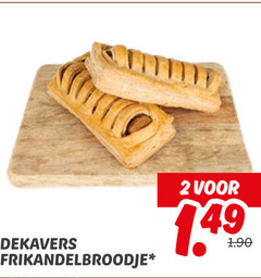  frikandelbroodjes 2 dekavers frikandelbroodje 