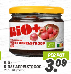  bio plus appelstroop 330 biologische pot 