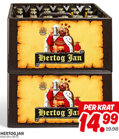  hertog jan krat bier 24 30 