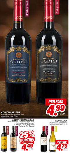  witte wijn rode 1 25 codici rood fruitig da terra unica dove vin negroamaro puglia geografica tipica doven folklore vini primitivo indicazione fles soepel tempranillo spanje varieeren clasico 5.99 4 99 zinfandel chardonnay wit 