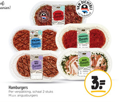  hamburgers 2 3 manier new york burger rundvlees beef rund varkensvlees www schaal stuks pittige nederland gemarineerde plantaardig alp press jeager 