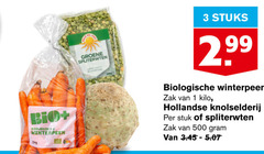  knolselderij spliterwten winterpeen 1 3 500 bio biologisch 1kg groene stuks biologische zak kilo hollandse stuk 