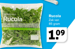  rucola gewassen zak 