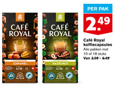  cafe royal koffiecups 10 18 80 mcafee switzerland compatible flavoured edition nespresso original co caramel intensity 4 hazelnut coffee pak koffiecapsules pakken stuks 