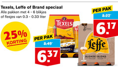  brand leffe blikjes bier speciaalbieren 4 6 25 texels pakken liter speciaalbier pak blonde blond 