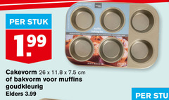  bakvormpjes cakevorm 3 26 stuk muffin baking tin cm bakvorm muffins goudkleurig elders 3.99 