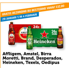  bier 4 besteding 12 00 januari 300ml amstel heineken texels affligem moretti brand desperados oedipus 