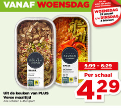  oosterse maaltijd 4 450 woensdag let januari keuken vers gemarineerde pittige boontjes rijkgevulde beter leven gewicht verse schalen kip tandoori gekookte gele rijst gegaarde haricots verts rode paprika 5.99 schaal 