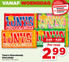  tony chocolony chocolade 4 100 180 woensdag let januari tonys chocolonely repen ond r reep melk pecan crunch hazelnoot 