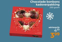  bonbons 250 chocolade kadoverpakking 