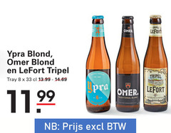  lefort omer speciaalbieren 8 33 blond tripel tray traditional 