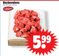  hacheevlees 450 pak vleeschmeesters 5.99 