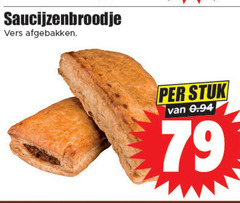  saucijzenbroodjes saucijzenbroodje vers afgebakken stuk 