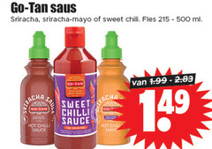  go-tan chilisaus 500 go tan saus mayo sweet chili fles ml hot chilli sauce original -2 