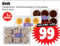  cakejes 6 99 koek gangmakers stercakejes pak stuks l lus 