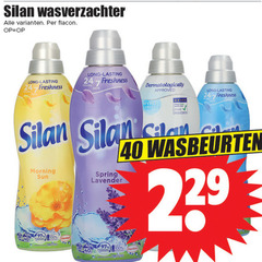  silan wasverzachter 7 24 40 100 flacon lasting freshness hours days dermatologisch approved hypo quality catan morning sun date wasbeurten spring lavender henkel 