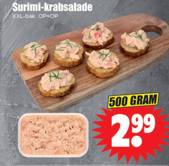  salade 500 surimi krabsalade xxl bak 