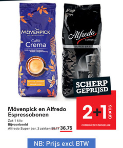  alfredo movenpick koffiebonen 1 2 3 100 switzerland caffee crema hochland arabica espresso super bar aromatisch espressobonen zak kilo zakken scherp geprijsd combineren 