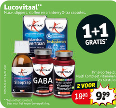  1 2 60 1998 lucovitaal slippers sloffen cranberry capsules testosteron kracht multi vitaminen gezondheidsproduct lees stuks 