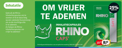  25 inhalatie gebruik rhino inhalatiecapsules stomen druk zakdoek kussensloop vluchtige olie ademen vrijer caps uitwendig gezondheidsproduct lees capsules 