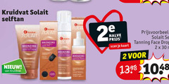  2 30 halve scan kaart solait tanning face drops kruidvat selftan bronzing 