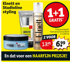  studio line elnett hairspray haargel 1 2 200 loreal studioline styling fix haarspray ml haarfijn 