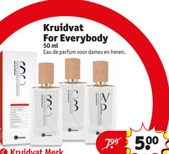  50 500 kruidvat for everybody ml eau parfum dames heren merk 