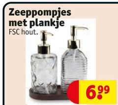  zeeppompjes plankje fsc hout 