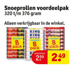  snoep 8 320 snoeprollen king pack 