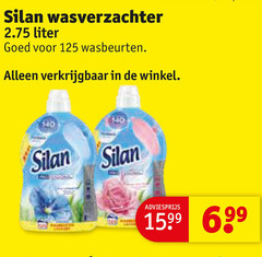  silan wasverzachter 140 liter wasbeurten 