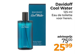  davidoff cool water ml eau toilette heren 