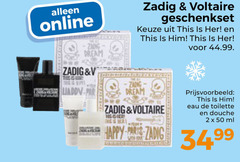  2 50 online dream zadig voltaire geschenkset this eau toilette douche ml happy 