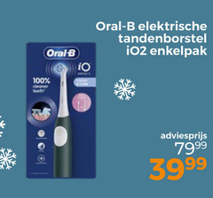  100 oral b cleaner elektrische tandenborstel enkelpak 