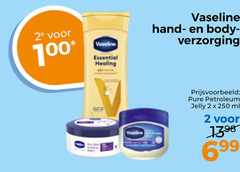  2 10 100 250 2e essential healing vaseline body verzorging petroleum jelly ml 