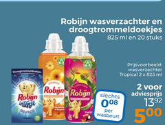  robijn droogtrommeldoekjes wasverzachter 2 20 825 robin intense ml stuks wasbeurt tropical 5 