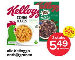  2 50 corn flakes pop chocos ontbijtgranen stuks 10 90 