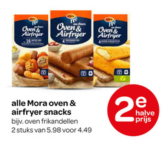  snacks 2 16 oven airfryer four mora frikandellen stuks halve 